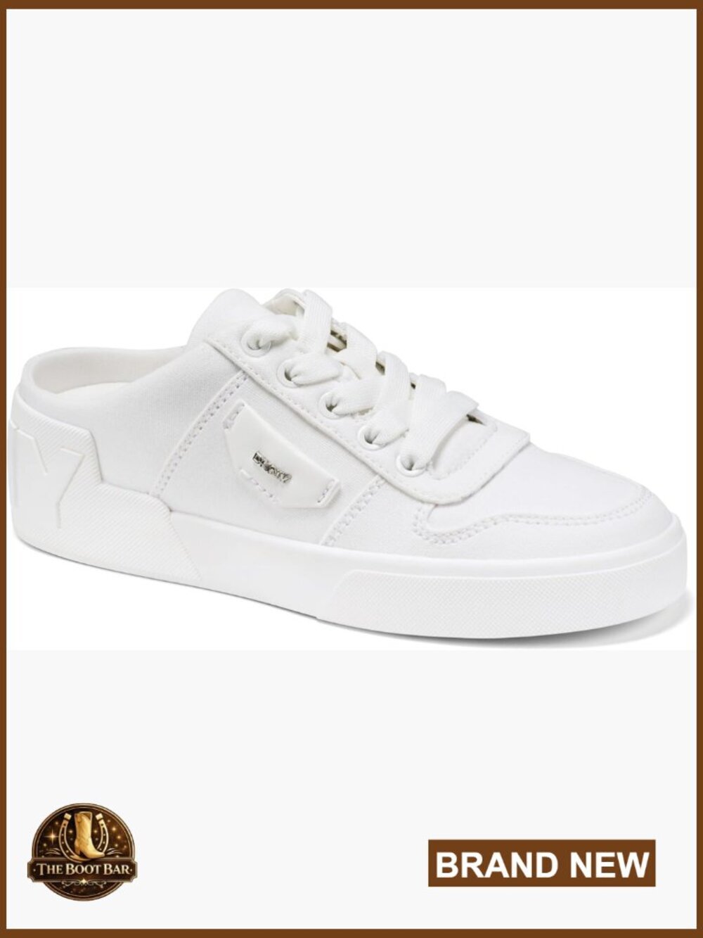 Slip on Fashion Sneaker Mule with Cushioned Insole